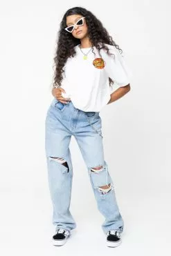 BROKEN PROMISES BP X SC Torn Apart SST White Shirts