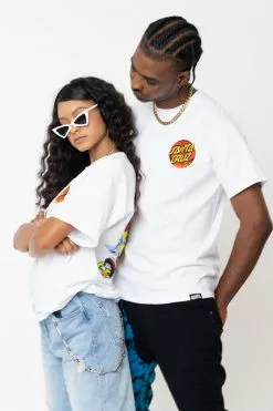 BROKEN PROMISES BP X SC Torn Apart SST White Shirts