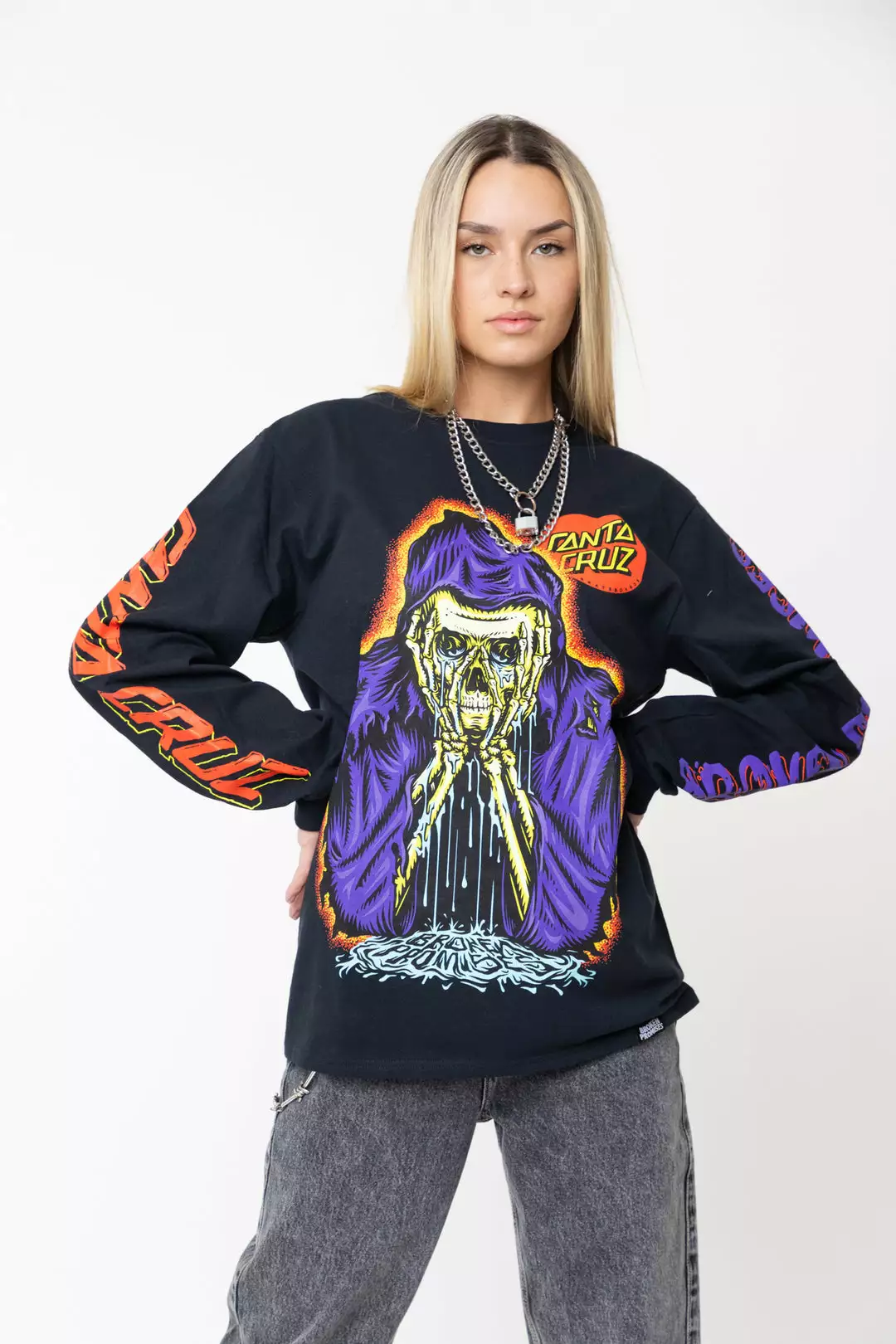 BROKEN PROMISES BP X SC Sorrow L/S Jet Black Shirts