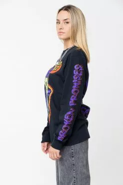 BROKEN PROMISES BP X SC Sorrow L/S Jet Black Shirts