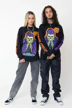 BROKEN PROMISES BP X SC Sorrow L/S Jet Black Shirts