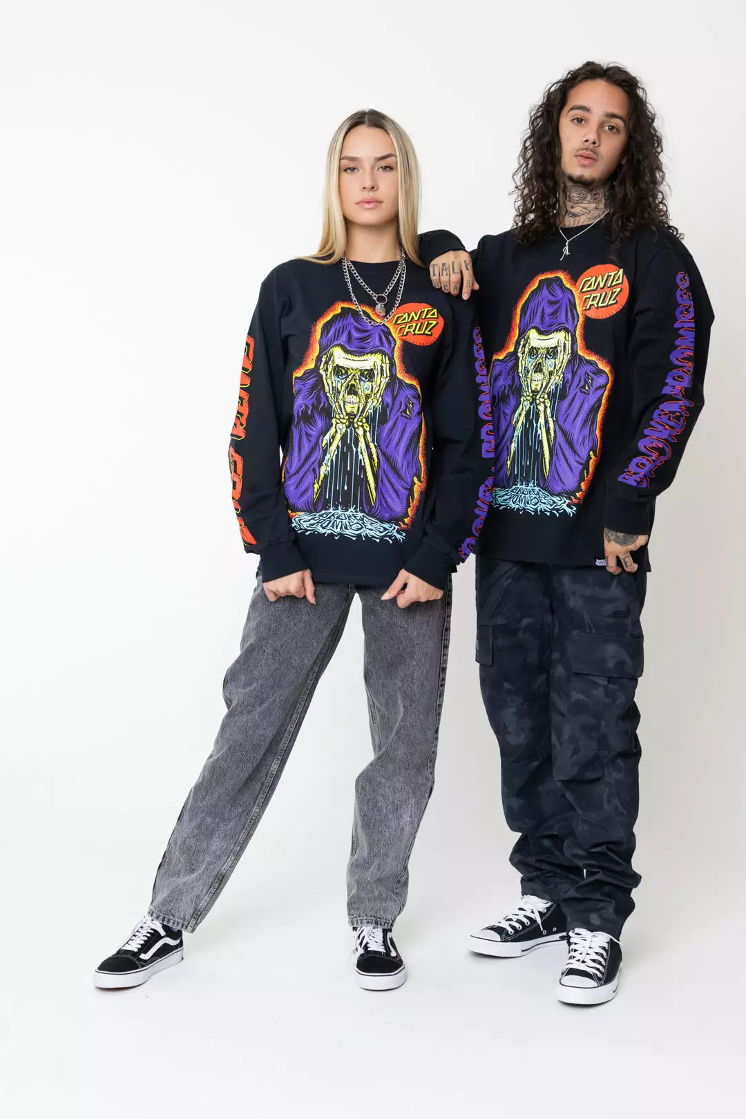 BROKEN PROMISES BP X SC Sorrow L/S Jet Black Shirts