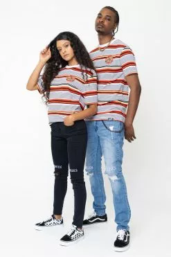 BROKEN PROMISES Shirts BP X SC Screaming Stripe Tee