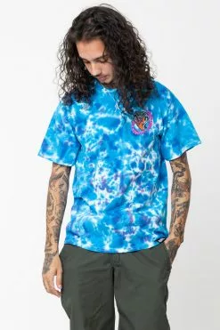 BROKEN PROMISES Shirts BP X SC Striker Dye Tee Blue