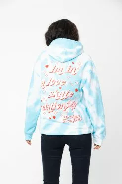 BROKEN PROMISES Love Skate Tie Dye Hoodie
