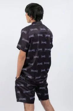 BROKEN PROMISES Skrilla Button-Up Shirt Shirts