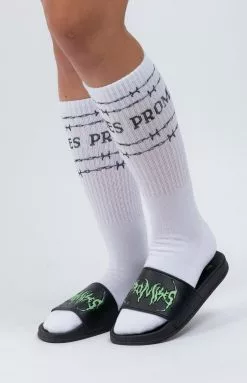 BROKEN PROMISES Accessories Graveyard Slides Blk/Green