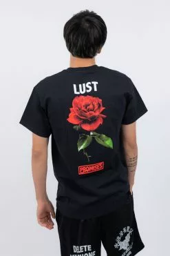 BROKEN PROMISES Thornless Lust Tee Black