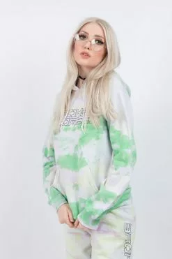 BROKEN PROMISES Spaced Out Tie Dye Hoodie Hoodies