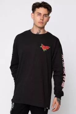 BROKEN PROMISES Forever Kanji L/S Black Shirts