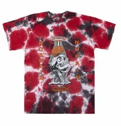 BROKEN PROMISES Brain Abduction Tie Dye Tee Red Shirts