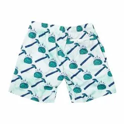 BROKEN PROMISES Brain Waves Shorts Green