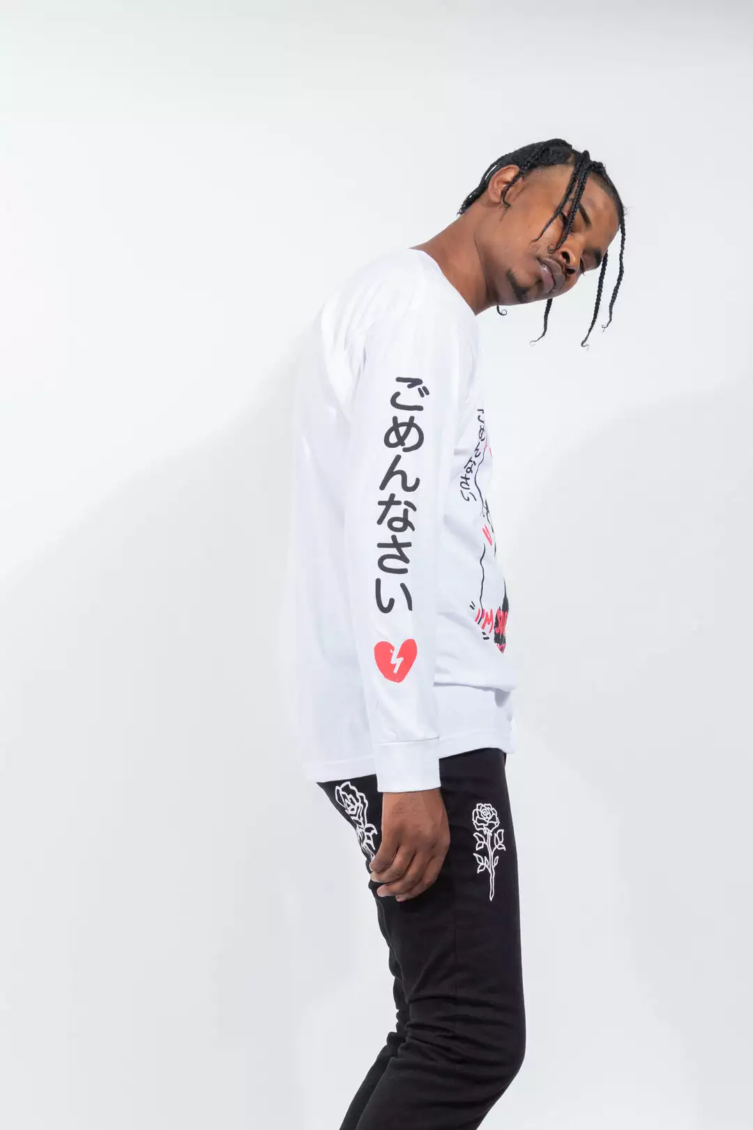 BROKEN PROMISES Shirts Drown My Sorrows L/S White