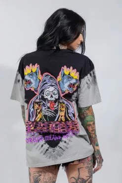 CASH Shirts Bad Chemistry V-Dye Tee Black/Grey