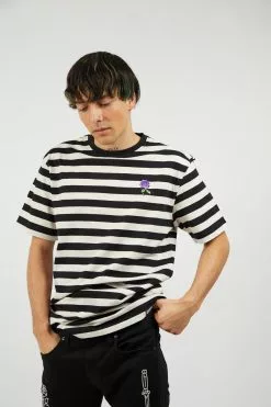 BROKEN PROMISES Thornless Striped Tee