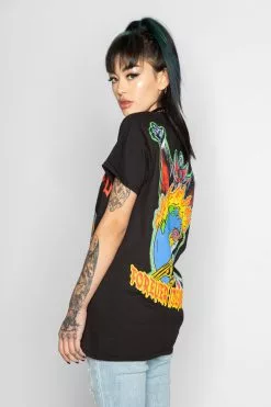 BROKEN PROMISES Never Forgive Tee Black