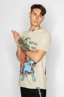 BROKEN PROMISES Shirts Worst In Me Tee Sand