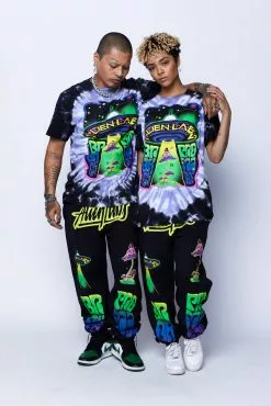 CASH Shirts BP X Alien Labs Invasion Tie Dye Tee