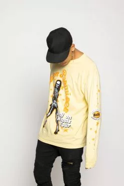 BROKEN PROMISES Shirts Forever Rollin L/S Yellow