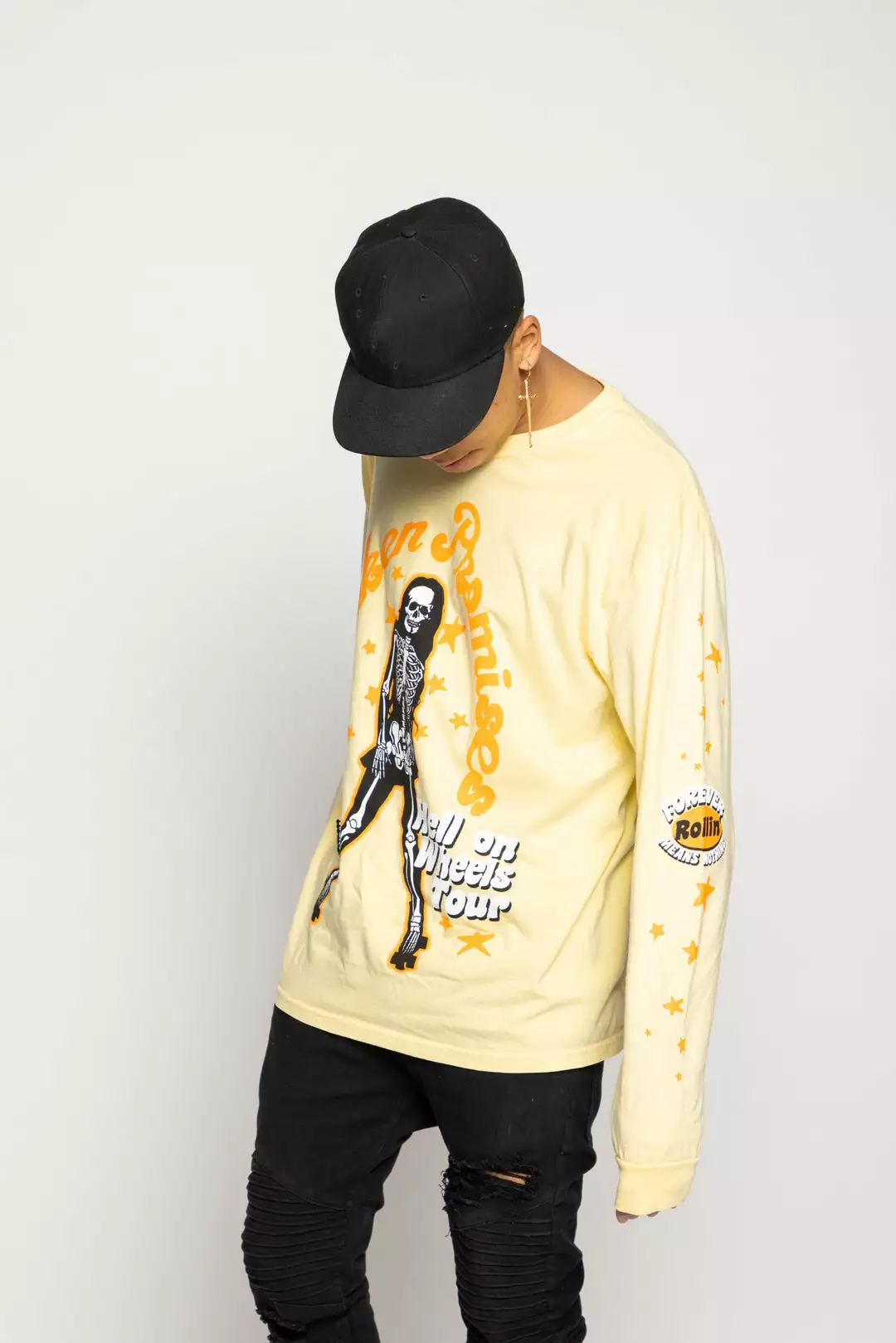 BROKEN PROMISES Shirts Forever Rollin L/S Yellow