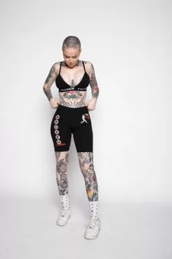 BROKEN PROMISES Bottoms Batter Up Bike Shorts