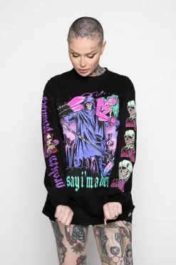 BROKEN PROMISES Takes One To Know One L/S Black Shirts