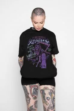 CASH Call Waiting Black Tee