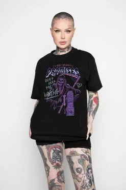 CASH Call Waiting Black Tee