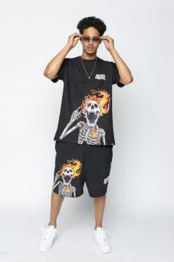 CASH Pyromaniac Champion Shorts