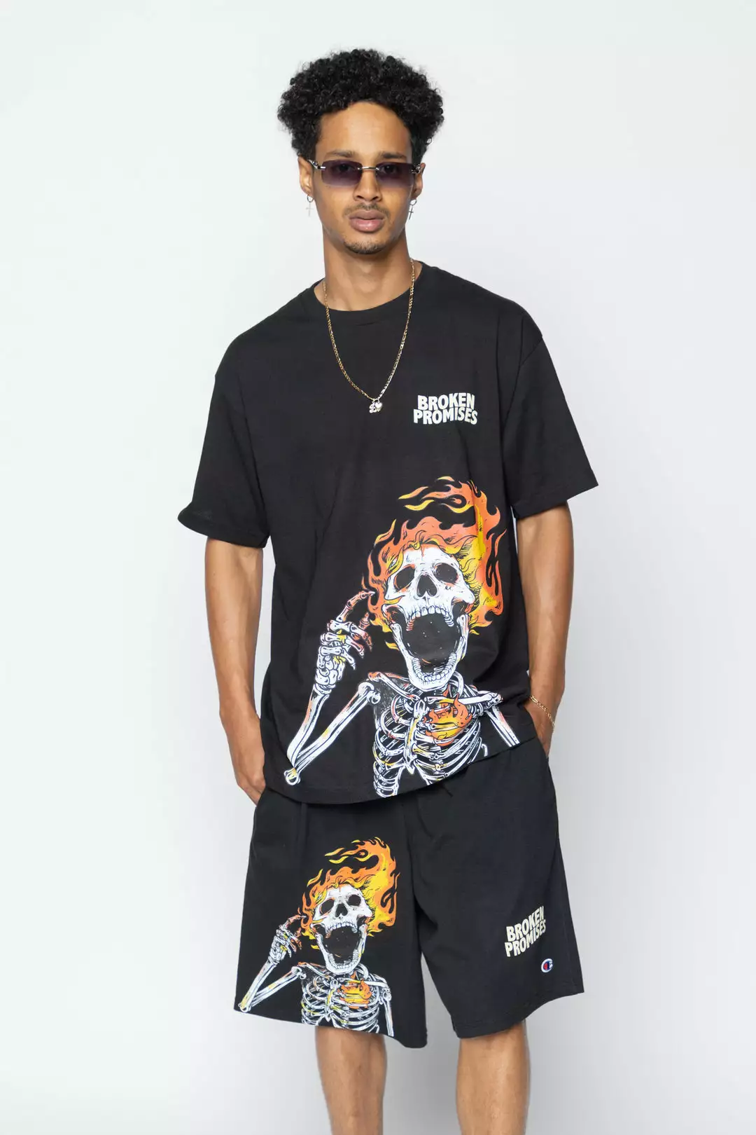 CASH Pyromaniac Champion Shorts