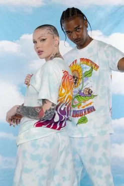 BROKEN PROMISES Contact High Tie Dye S/S Tee - BPxYH Shirts