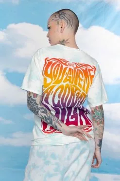 BROKEN PROMISES Contact High Tie Dye S/S Tee - BPxYH Shirts