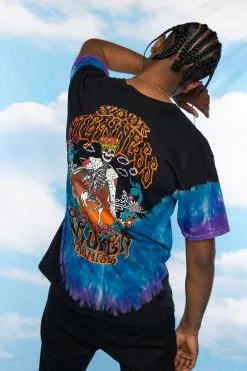 BROKEN PROMISES Crash And Burn V-Dye Tee - BPxYH Shirts