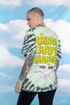 BROKEN PROMISES Things Have Changed Tie Dye Tee - BPxYH Shirts
