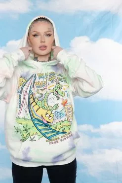 BROKEN PROMISES High To Ride Tie Dye Hoodie - BPxYH
