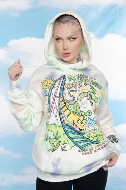 BROKEN PROMISES High To Ride Tie Dye Hoodie - BPxYH