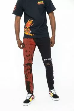 CASH Bred Denim Bottoms