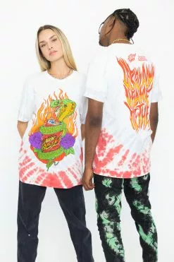 CASH BPxMTN DEW Down In Flames V-Dye Tee Shirts