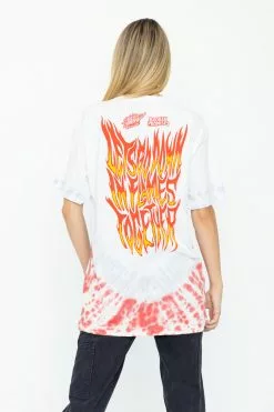 CASH BPxMTN DEW Down In Flames V-Dye Tee Shirts