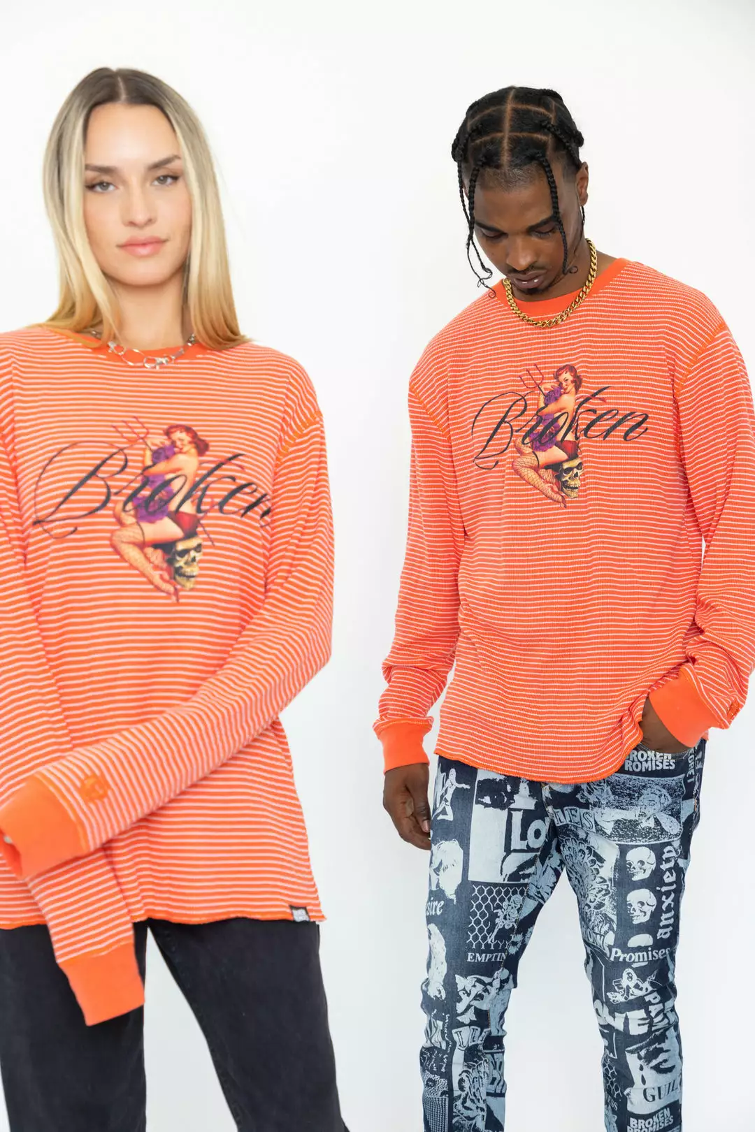 BROKEN PROMISES Shirts Wicked Pinup Thermal