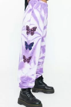 BROKEN PROMISES Bottoms BP X SC Flutter Tie Dye Sweatpants
