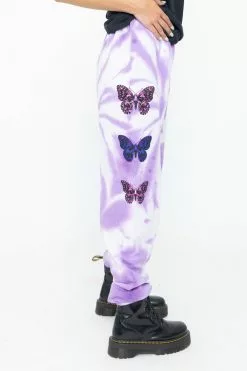 BROKEN PROMISES Bottoms BP X SC Flutter Tie Dye Sweatpants