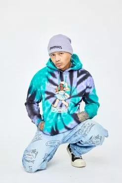 CASH Hoodies Delete Me Tie Dye Hoodie