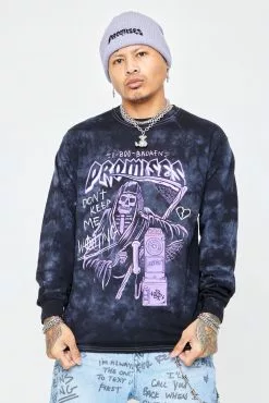 BROKEN PROMISES Call Waiting Purple TD LST Shirts