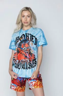 CASH Hood Loves You Tie Dye Tee Shirts