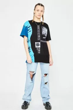 BROKEN PROMISES Junji Ito Eyes Off You Tee Black