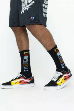 BROKEN PROMISES Emotional Sock