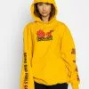 BROKEN PROMISES Chillax Hoodie Gold - BP X Hot Stuff Hoodies