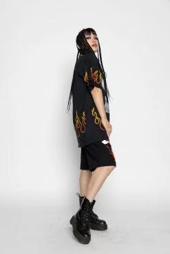 BROKEN PROMISES Hey Hot Stuff Shorts Bottoms