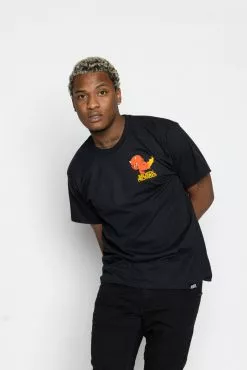 BROKEN PROMISES Shirts Play With Fire SST Black - BP X Hot Stuff